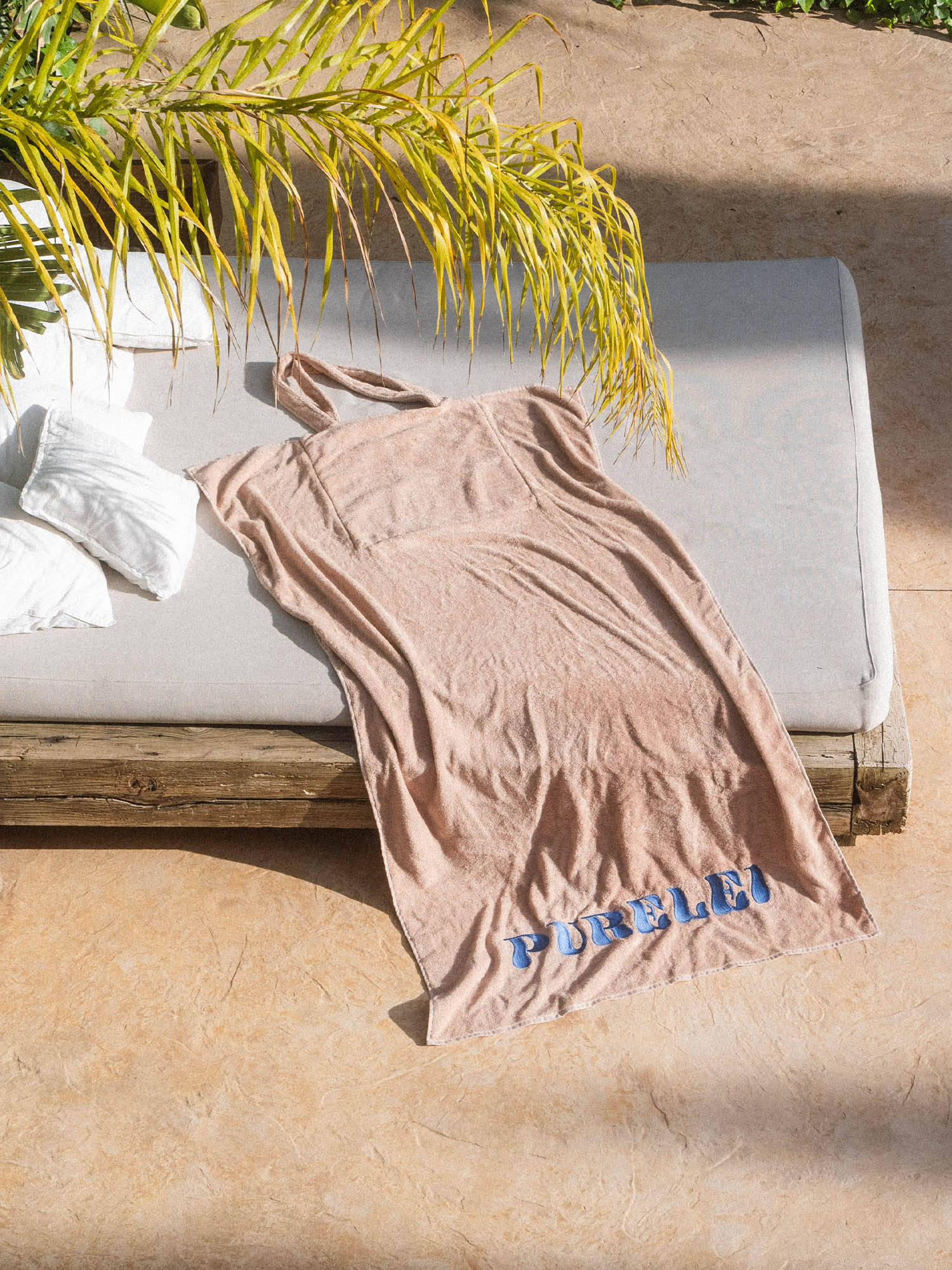 Serviette de Plage Blue Paradise avec Poche