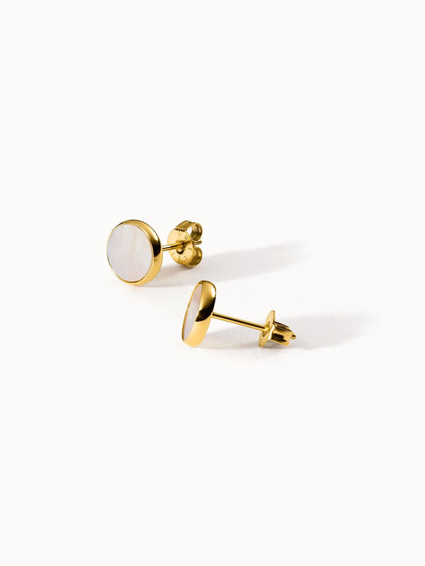 White Gloss Earring