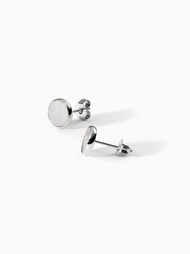 White Gloss Earring