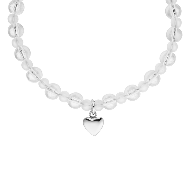 Bracelet White Heart