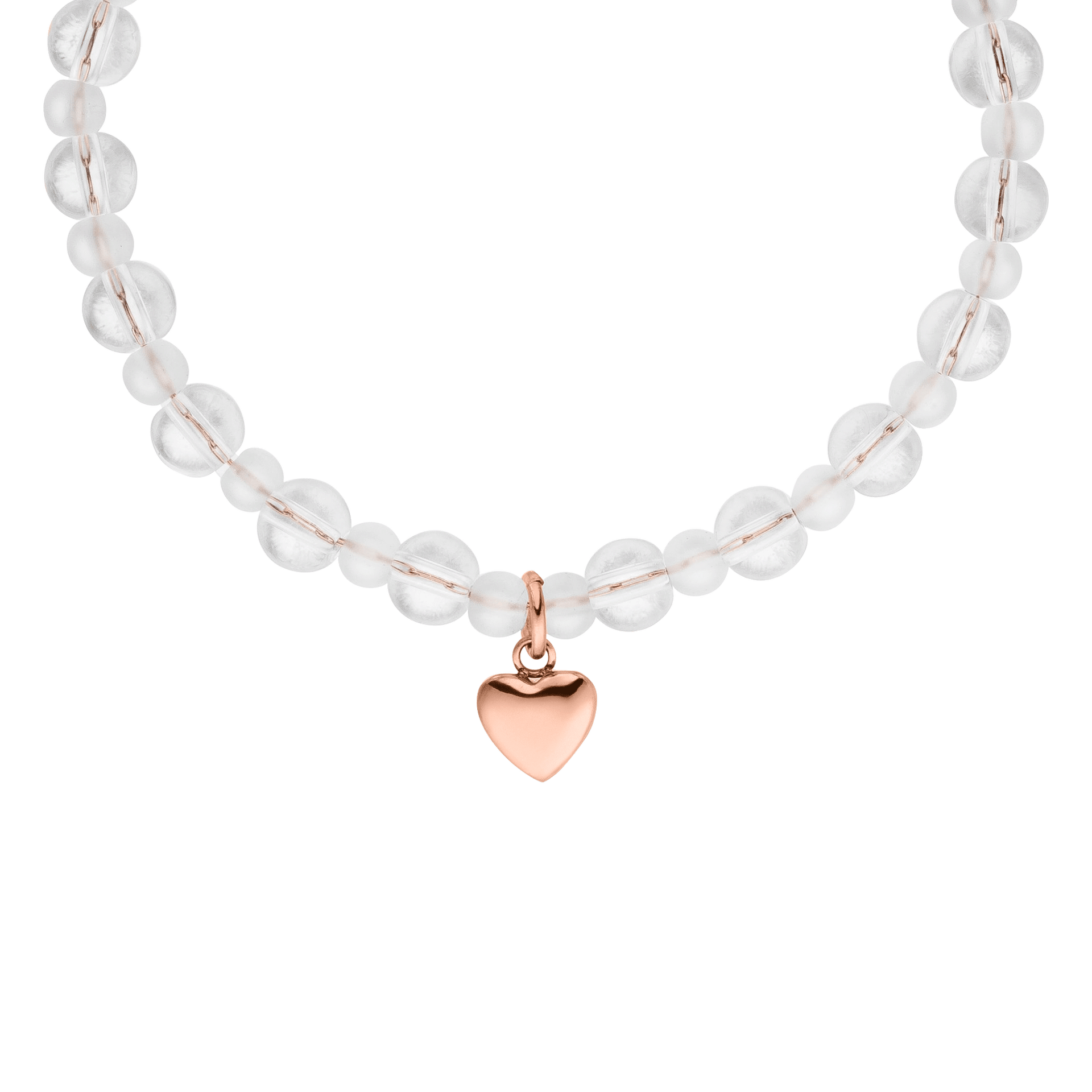 Bracelet White Heart