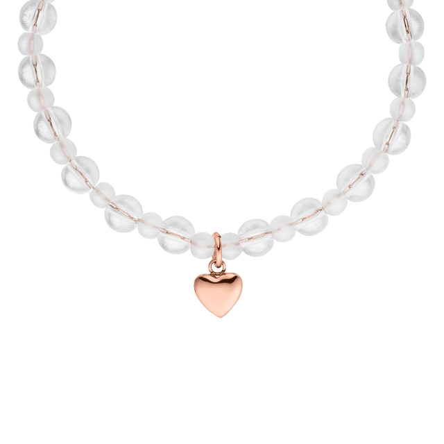 Bracelet White Heart