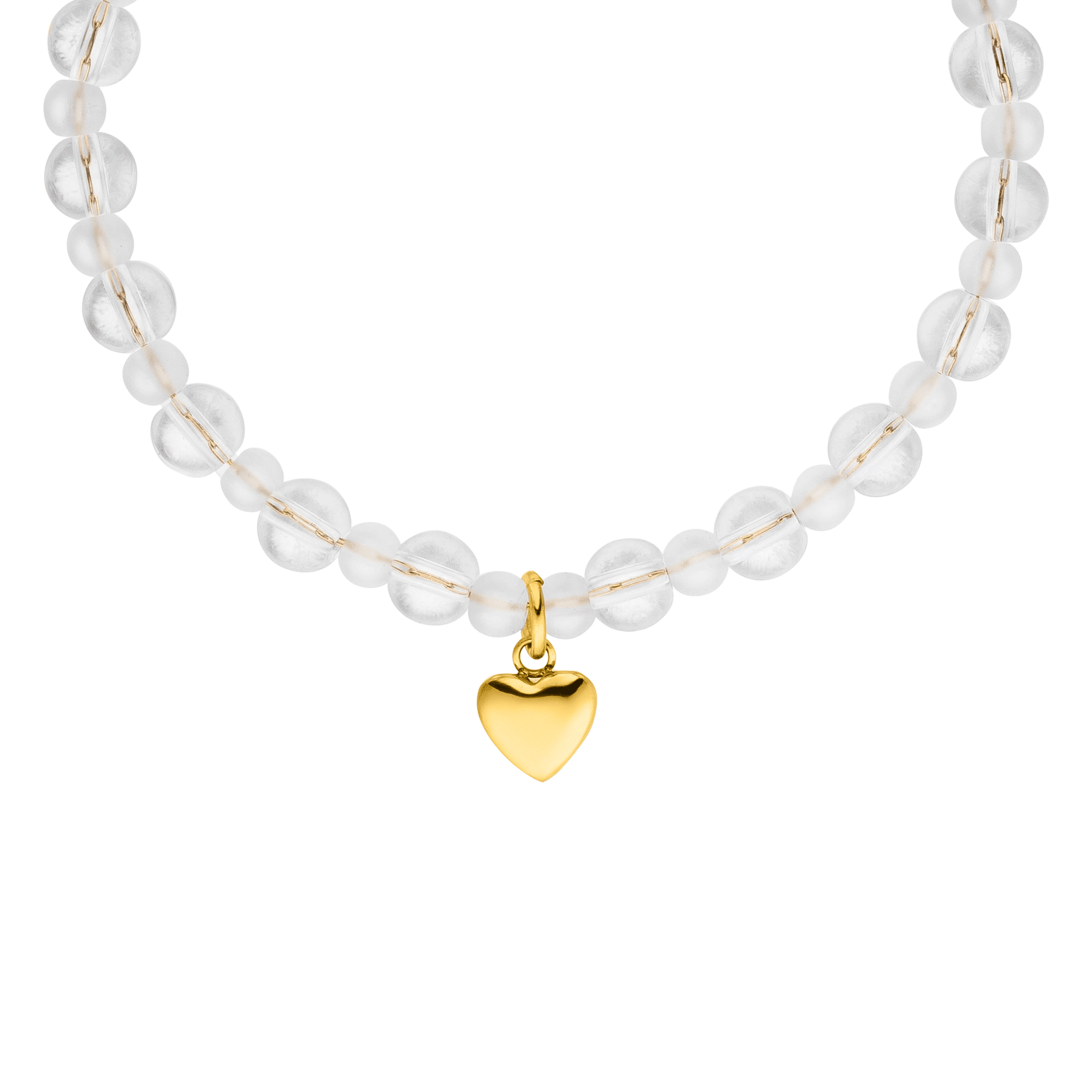 Bracelet White Heart