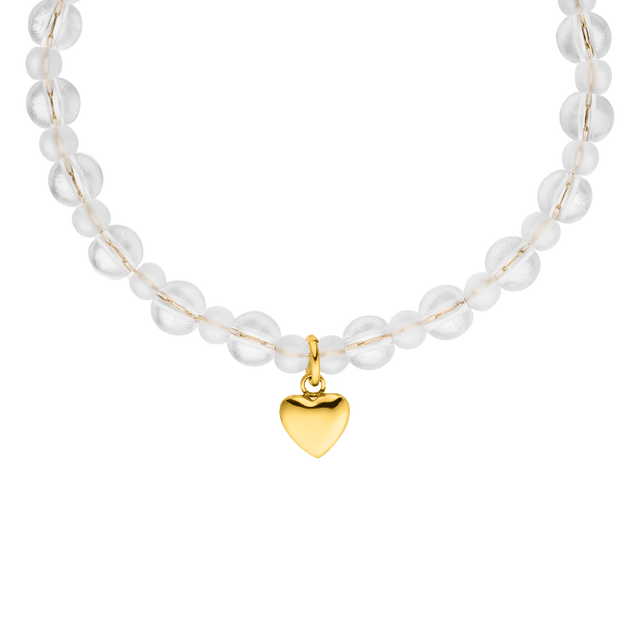 Bracelet White Heart