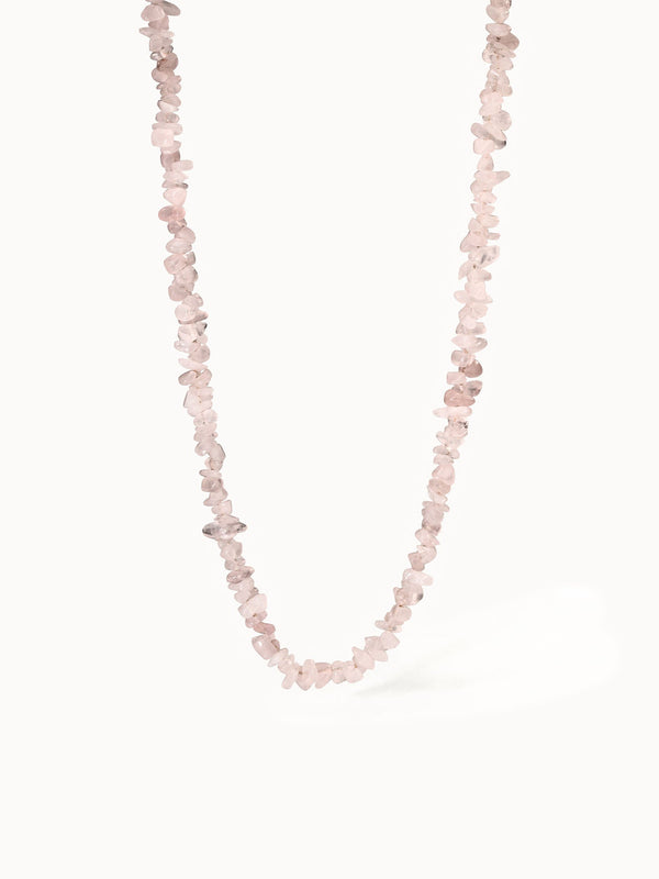 Collier Rose Quartz