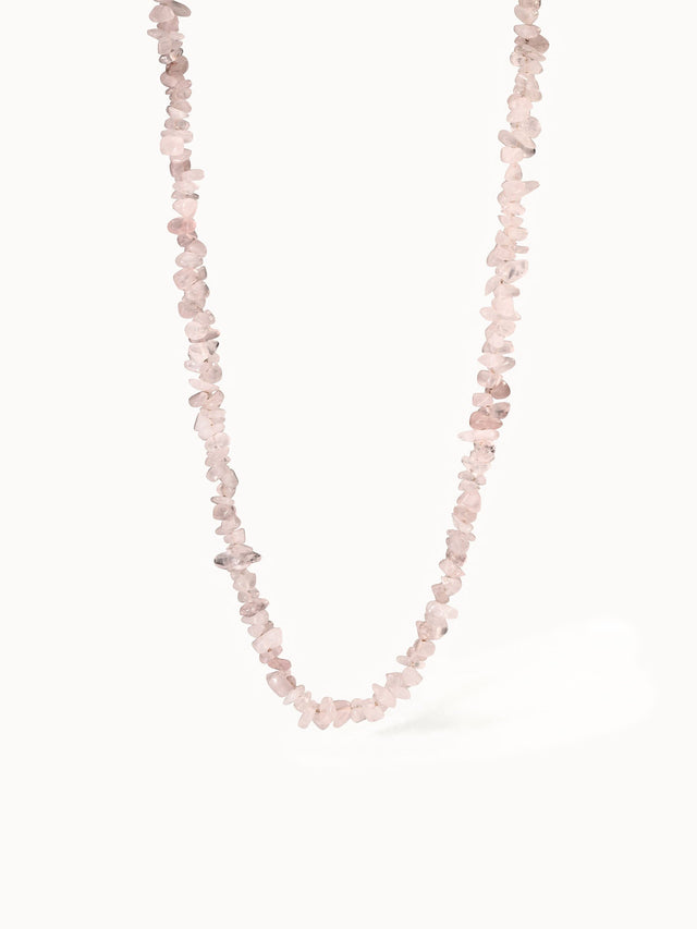Collier Rose Quartz