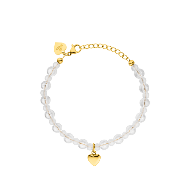 Bracelet White Heart