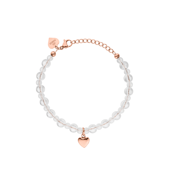 Bracelet White Heart