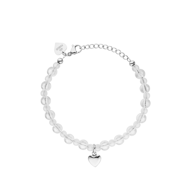 Bracelet White Heart