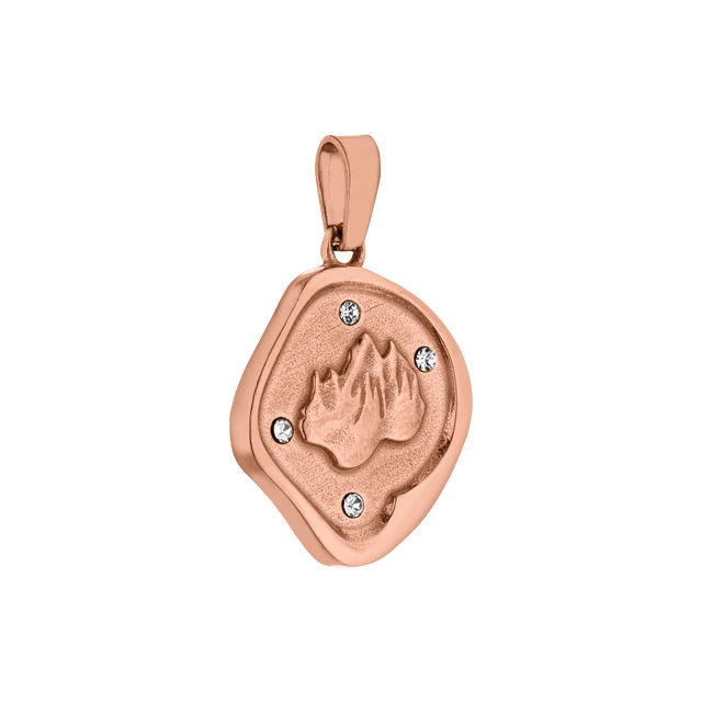 Volcano Coin Charm