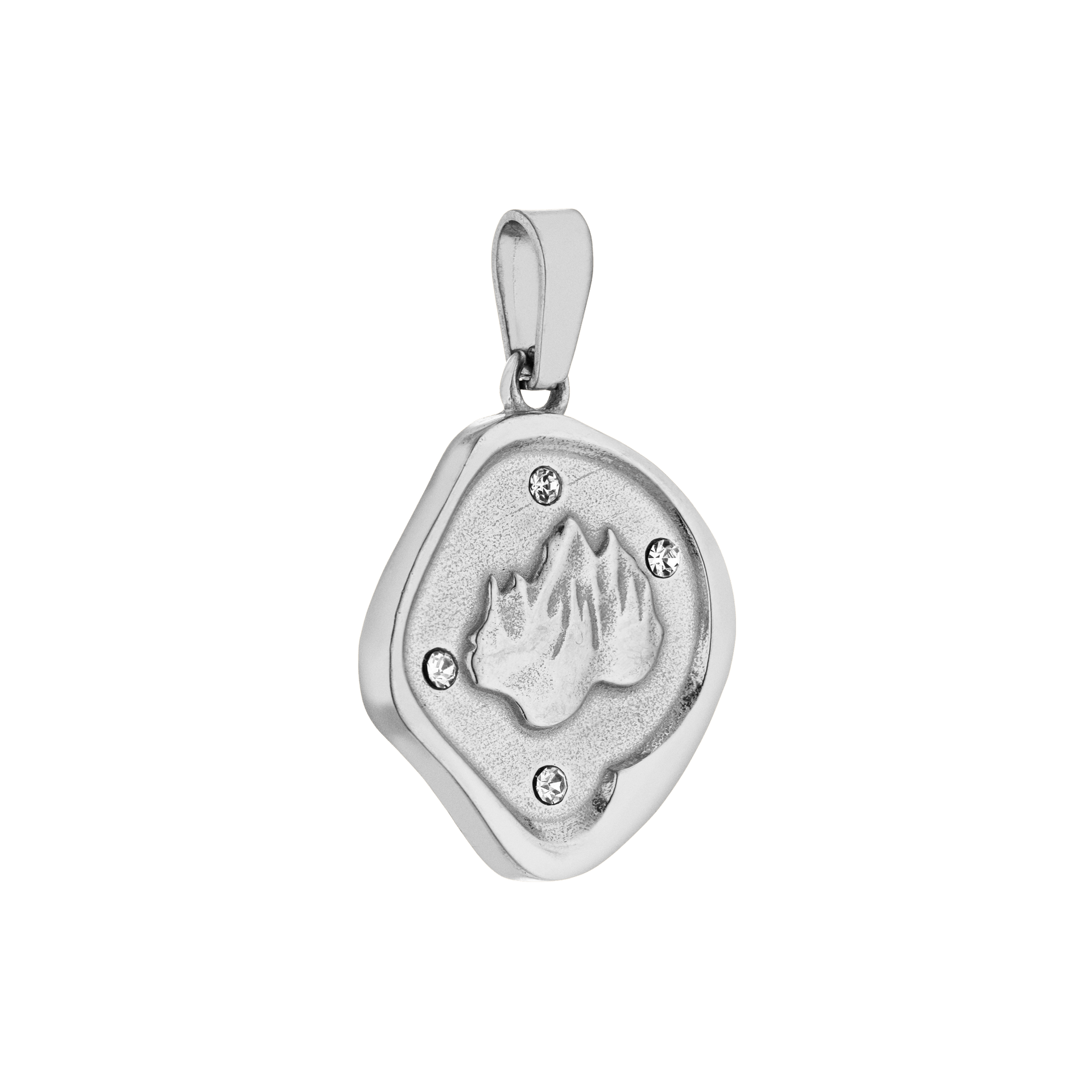 Volcano Coin Charm