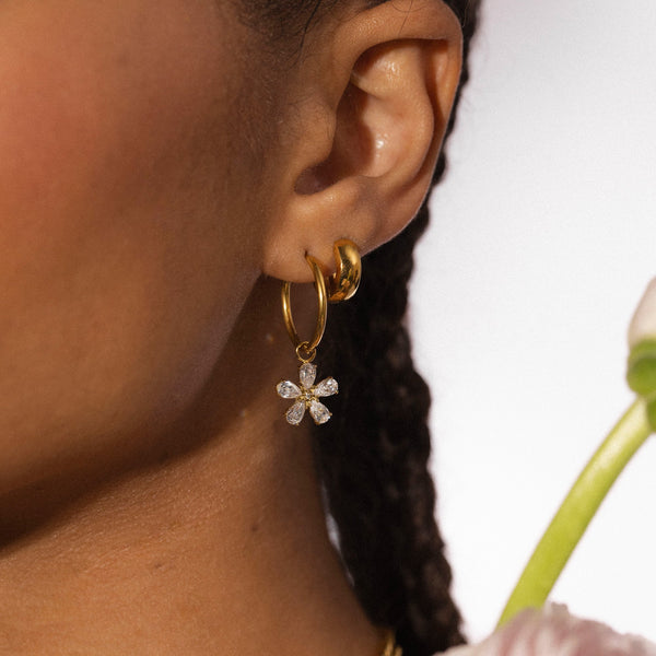Set Charms Boucles d'Oreilles Spring
