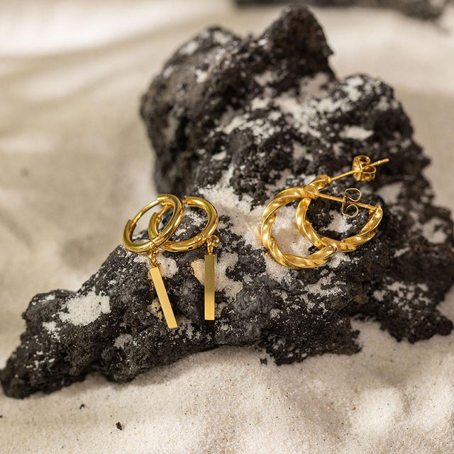 Huli Hoop Earring