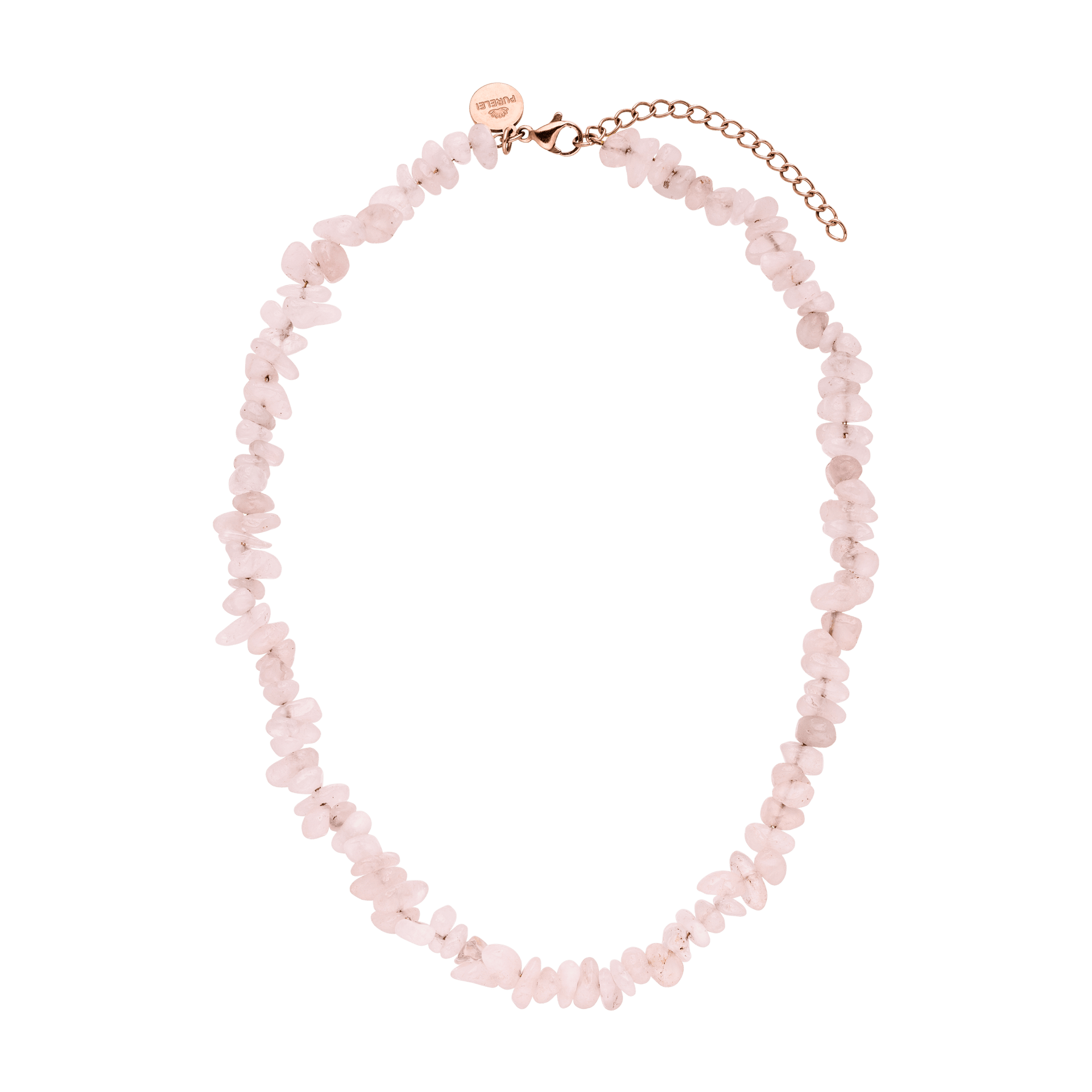 Collier Rose Quartz