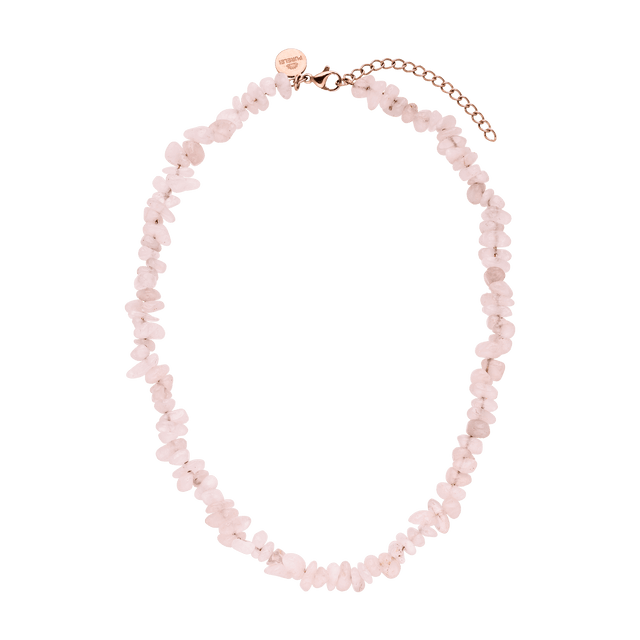 Collier Rose Quartz