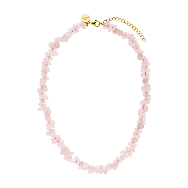 Collier Rose Quartz