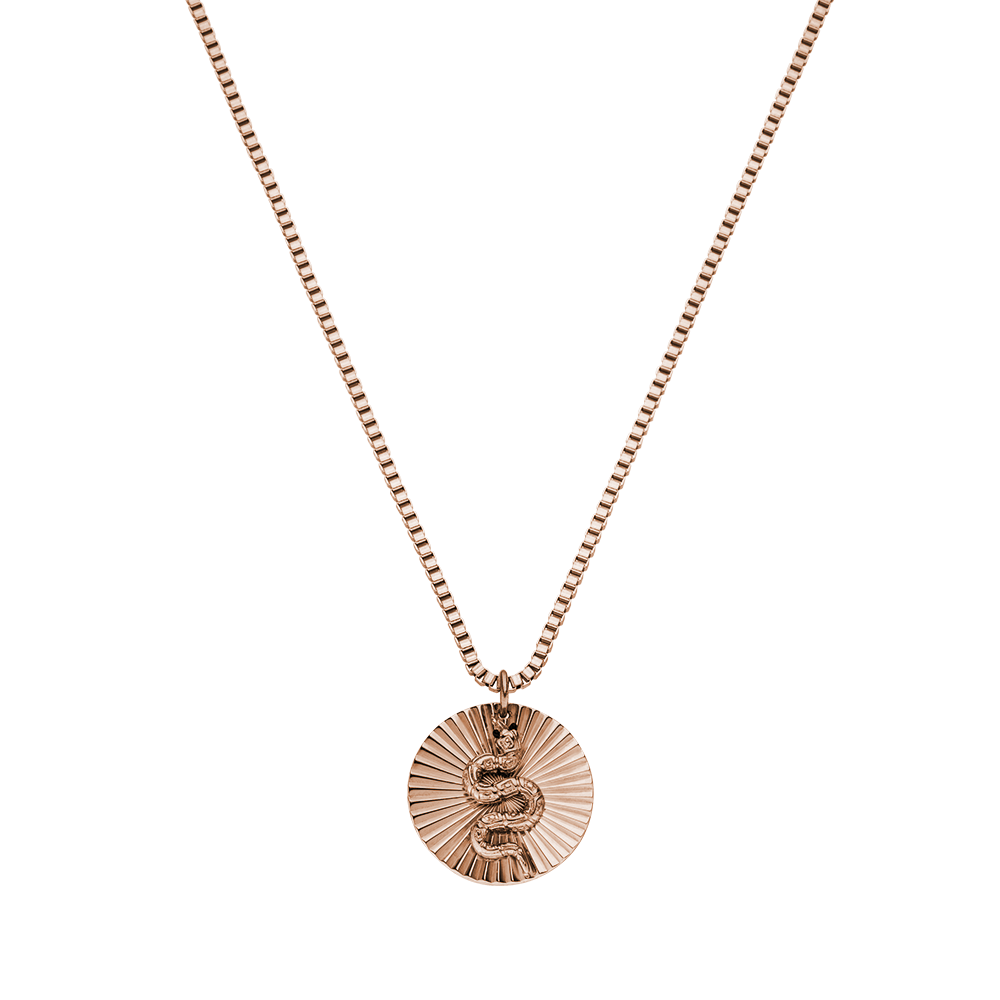Collier Coin Snake