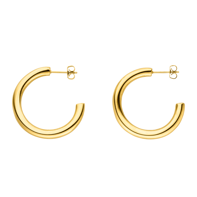 Kumu O Hoop Earring