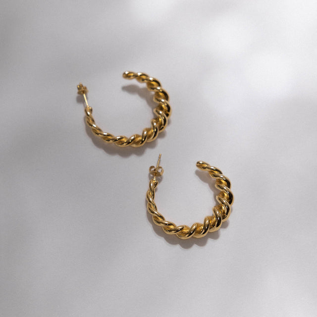 Boucles d'Oreilles Twisted