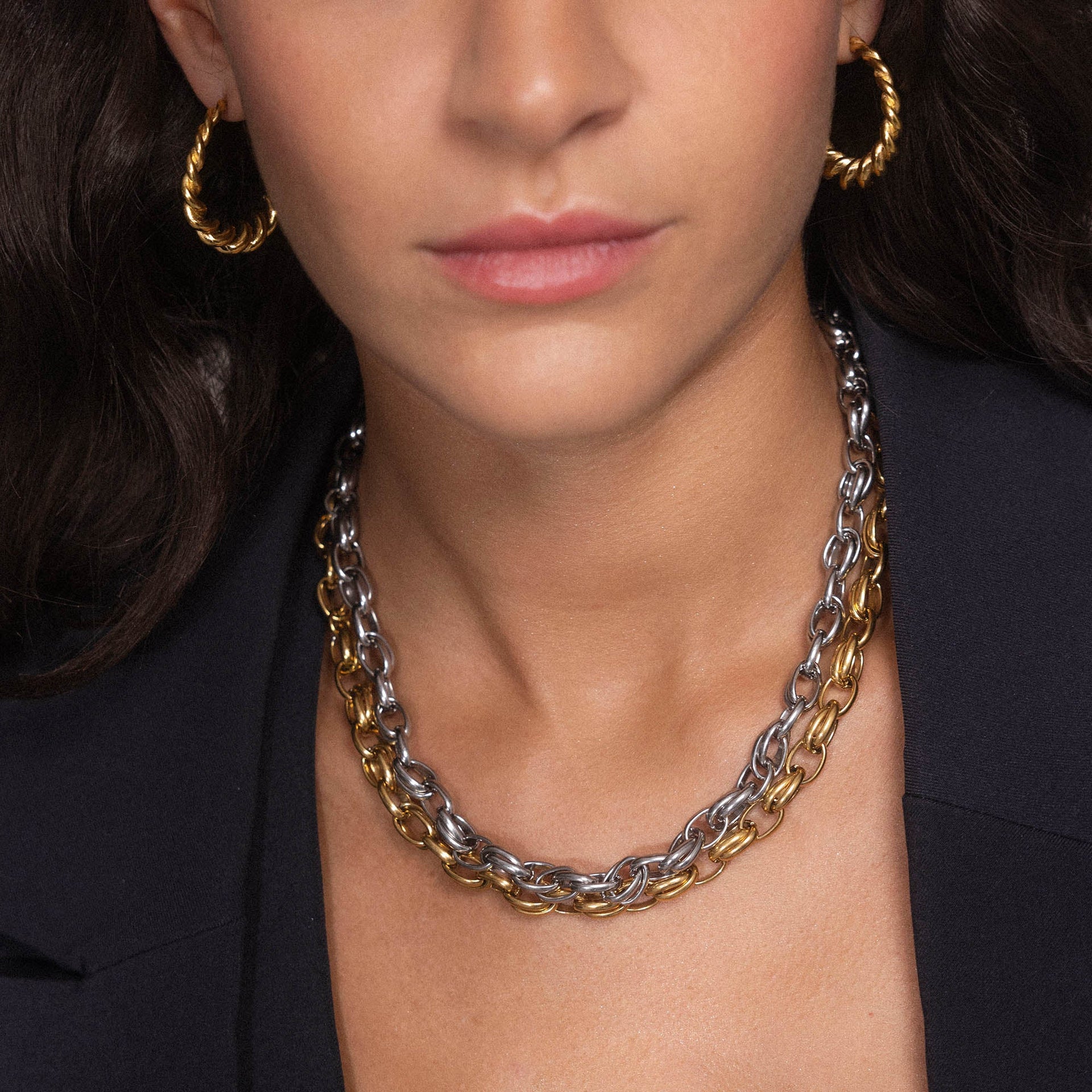 Boucles d'Oreilles Twisted