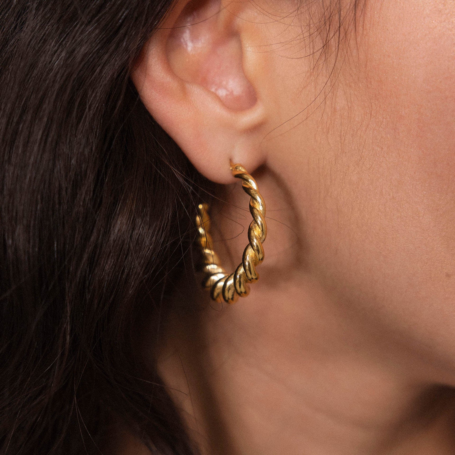 Boucles d'Oreilles Twisted