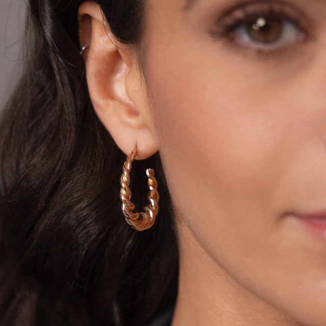 Boucles d'Oreilles Twisted