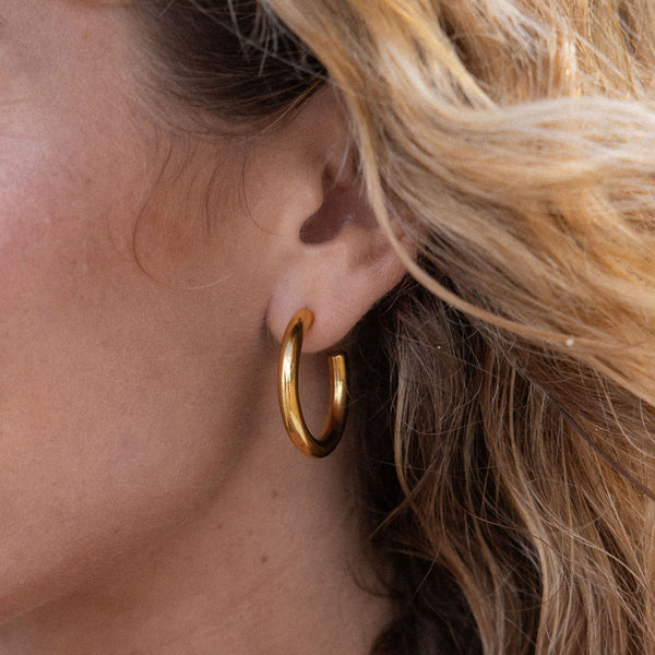 Boucles d'Oreilles Hoop Kumu O