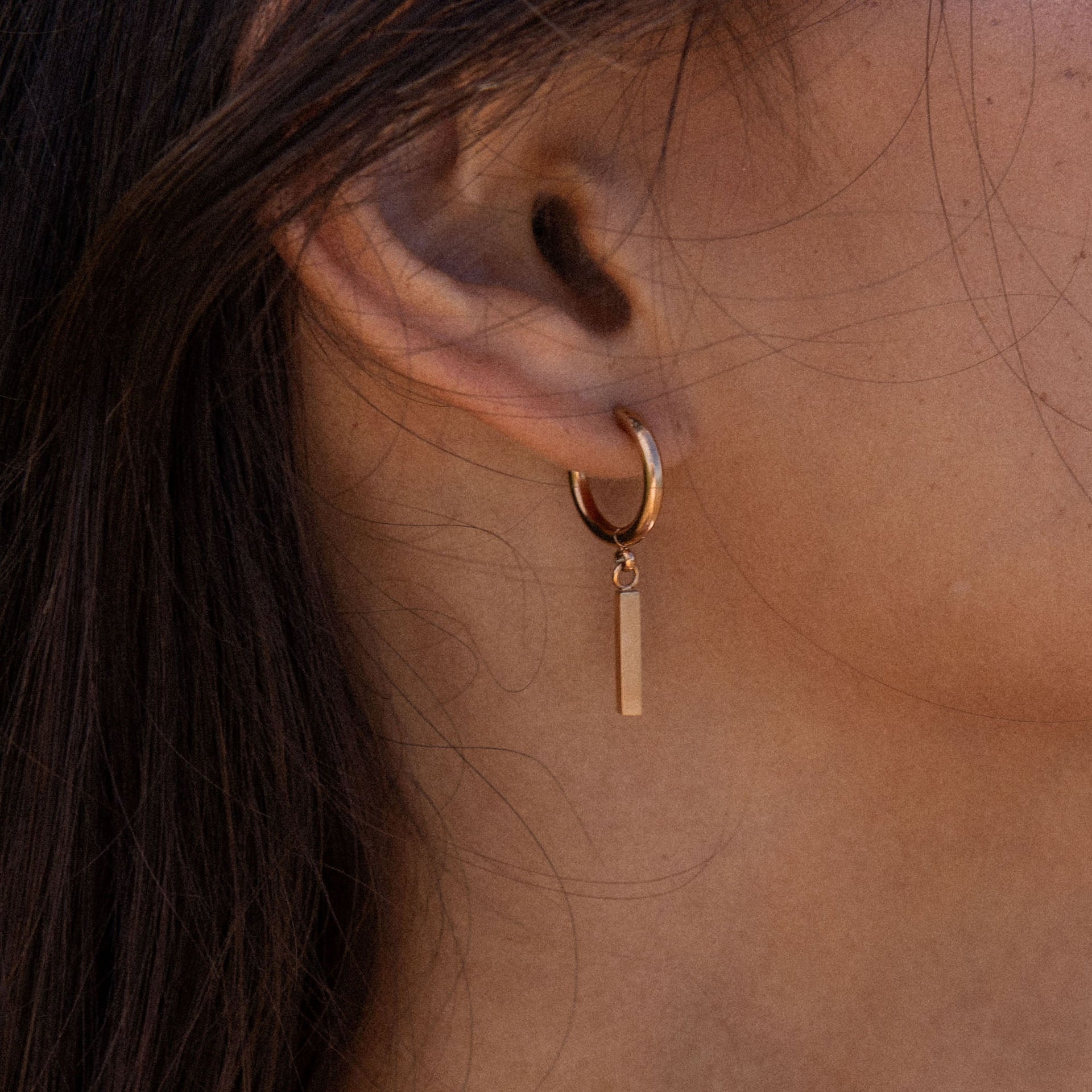 Huli Hoop Earring