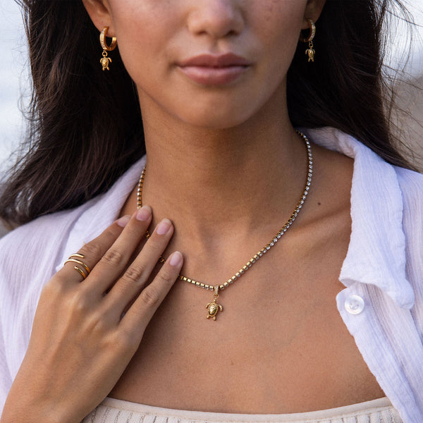 Collier Honu White