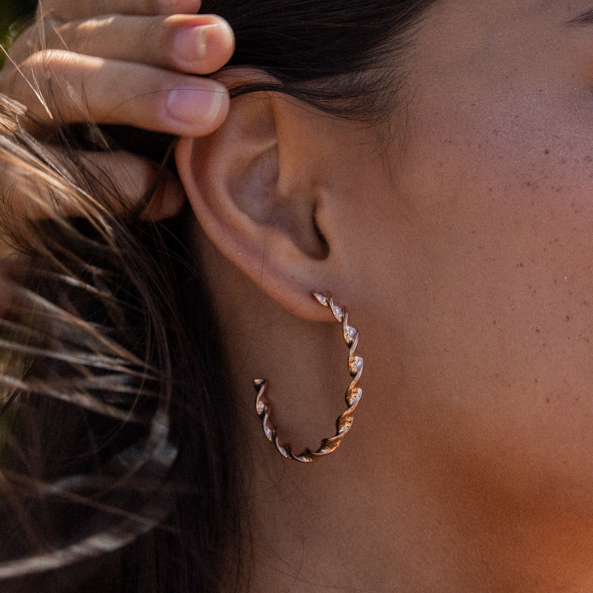 Boucle d'Oreille Créole Kaula