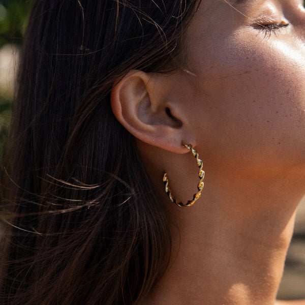 Boucle d'Oreille Créole Kaula