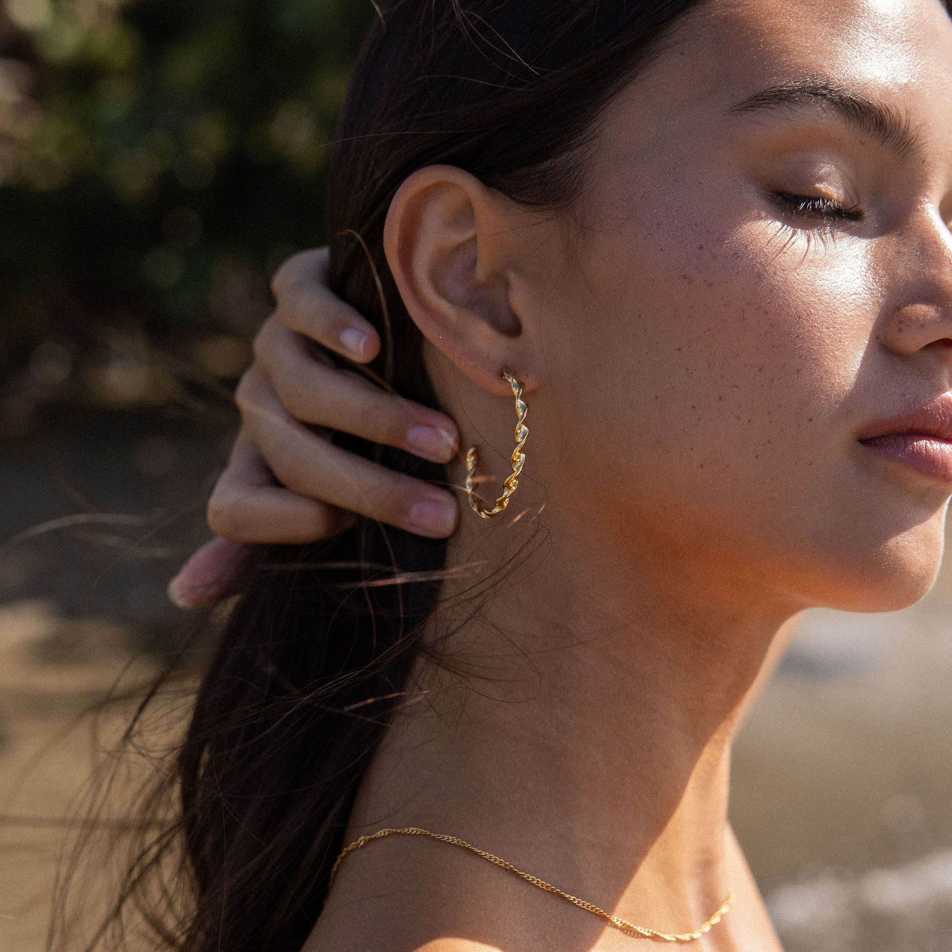 Boucle d'Oreille Créole Kaula