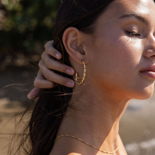 Boucle d'Oreille Créole Kaula