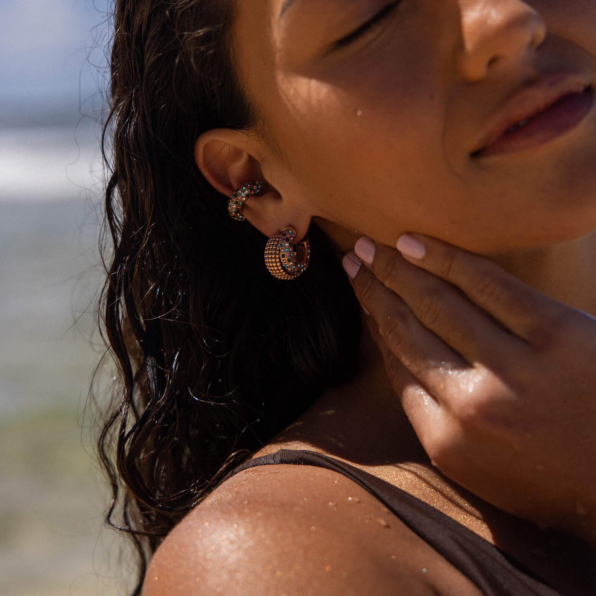 Structured Earring