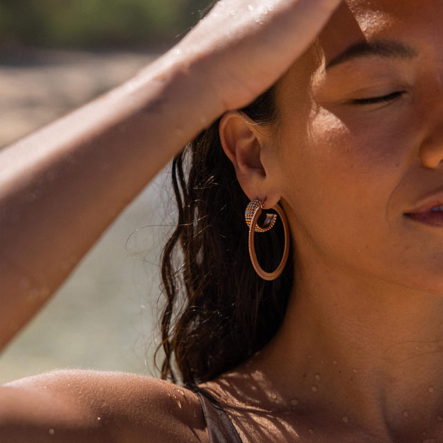 Structured Earring