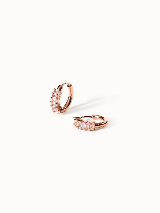 Boucles d'Oreilles Pink Love