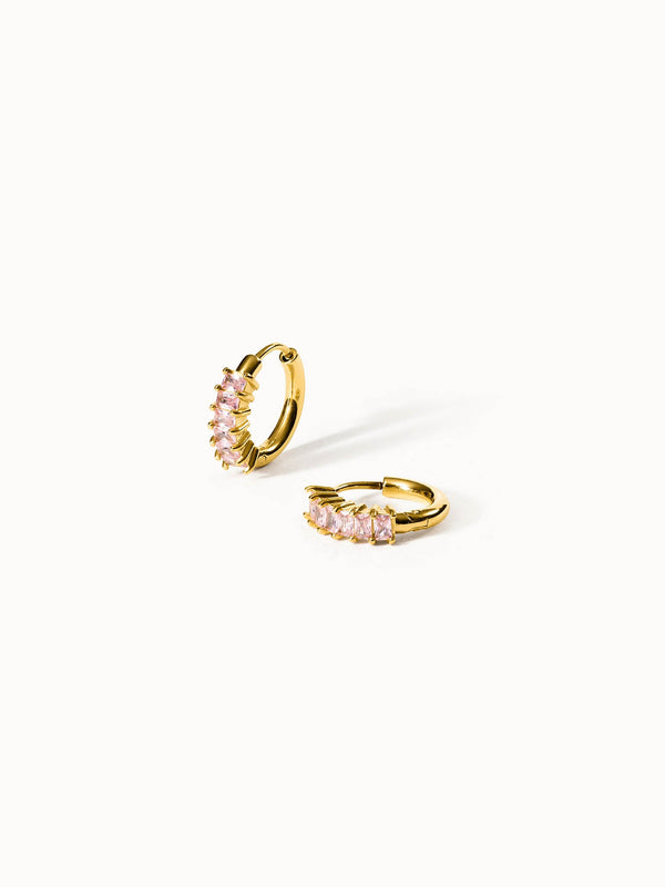 Boucles d'Oreilles Pink Love