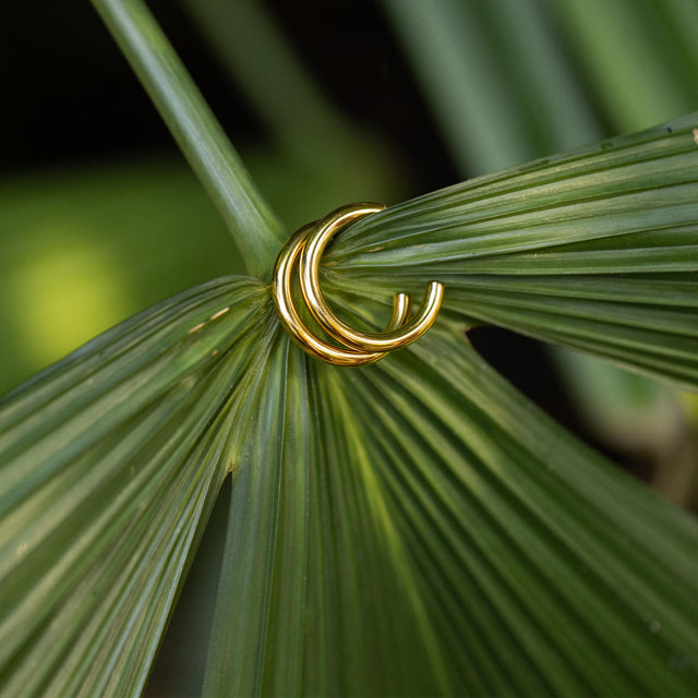 Kumu O Hoop Earring