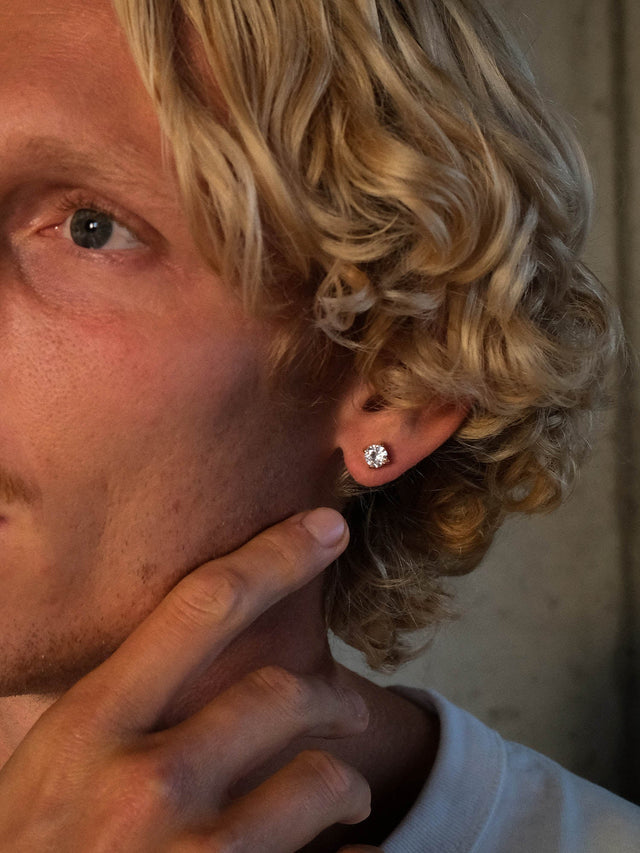 Boucles d'oreilles classiques Grandes