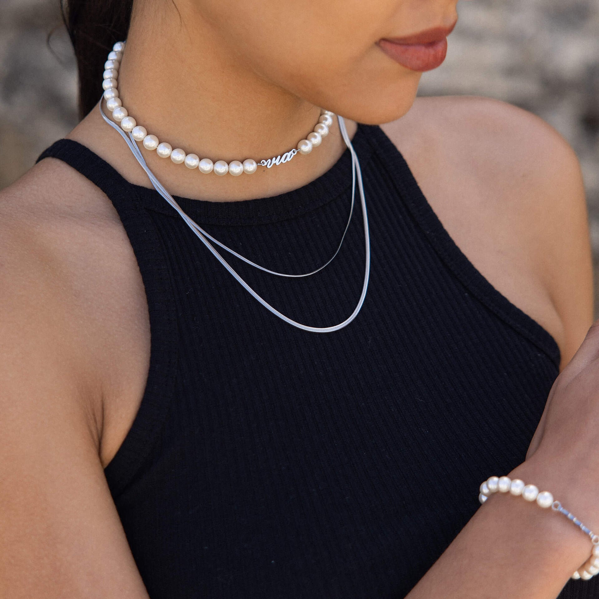 Collier Two Layers