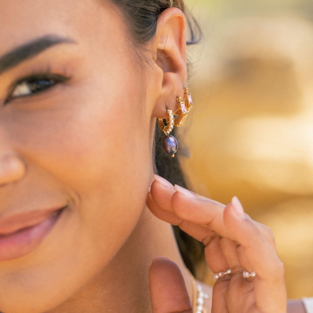 Boucles d'Oreilles Pearly