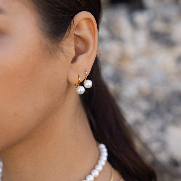 Boucles d'Oreilles Pure Pearl