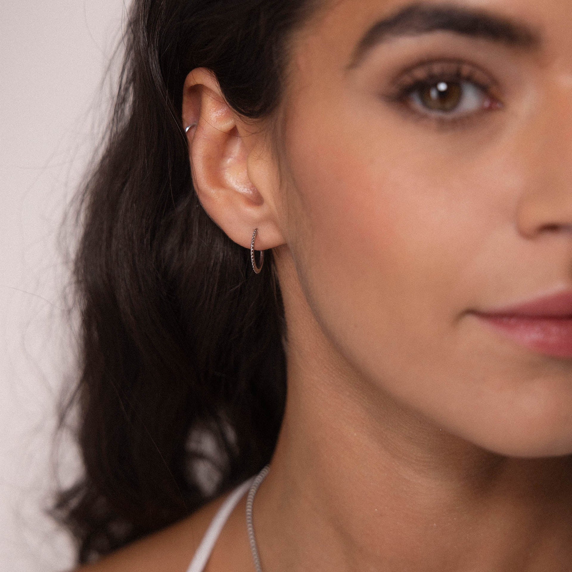 Boucle d'Oreille Hoop Olani