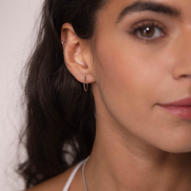 Boucle d'Oreille Hoop Olani