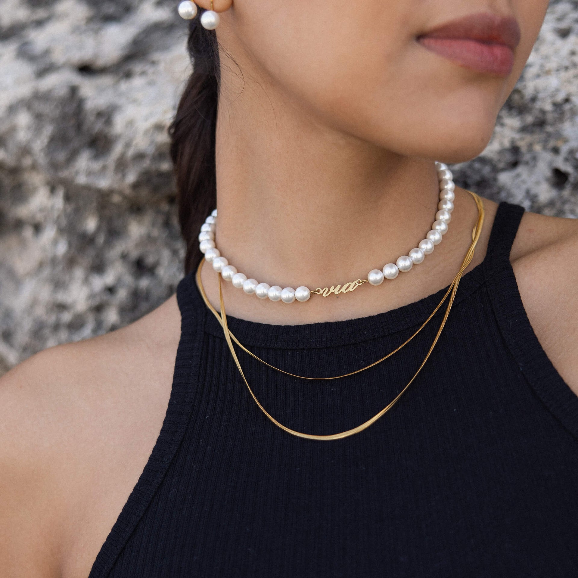 Collier Two Layers