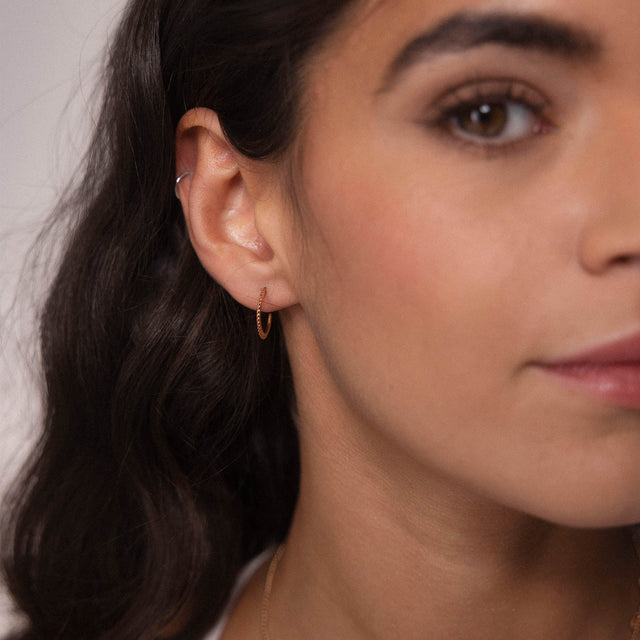 Boucle d'Oreille Hoop Olani