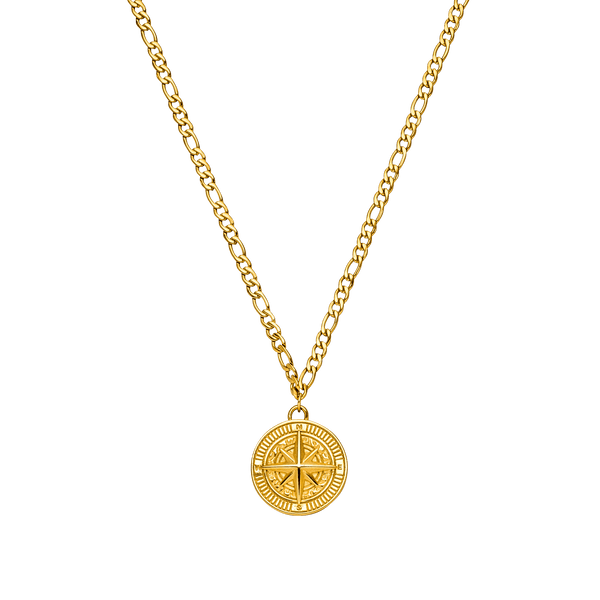Compass Men Necklace
