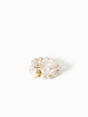 Graceful Pearl Ring