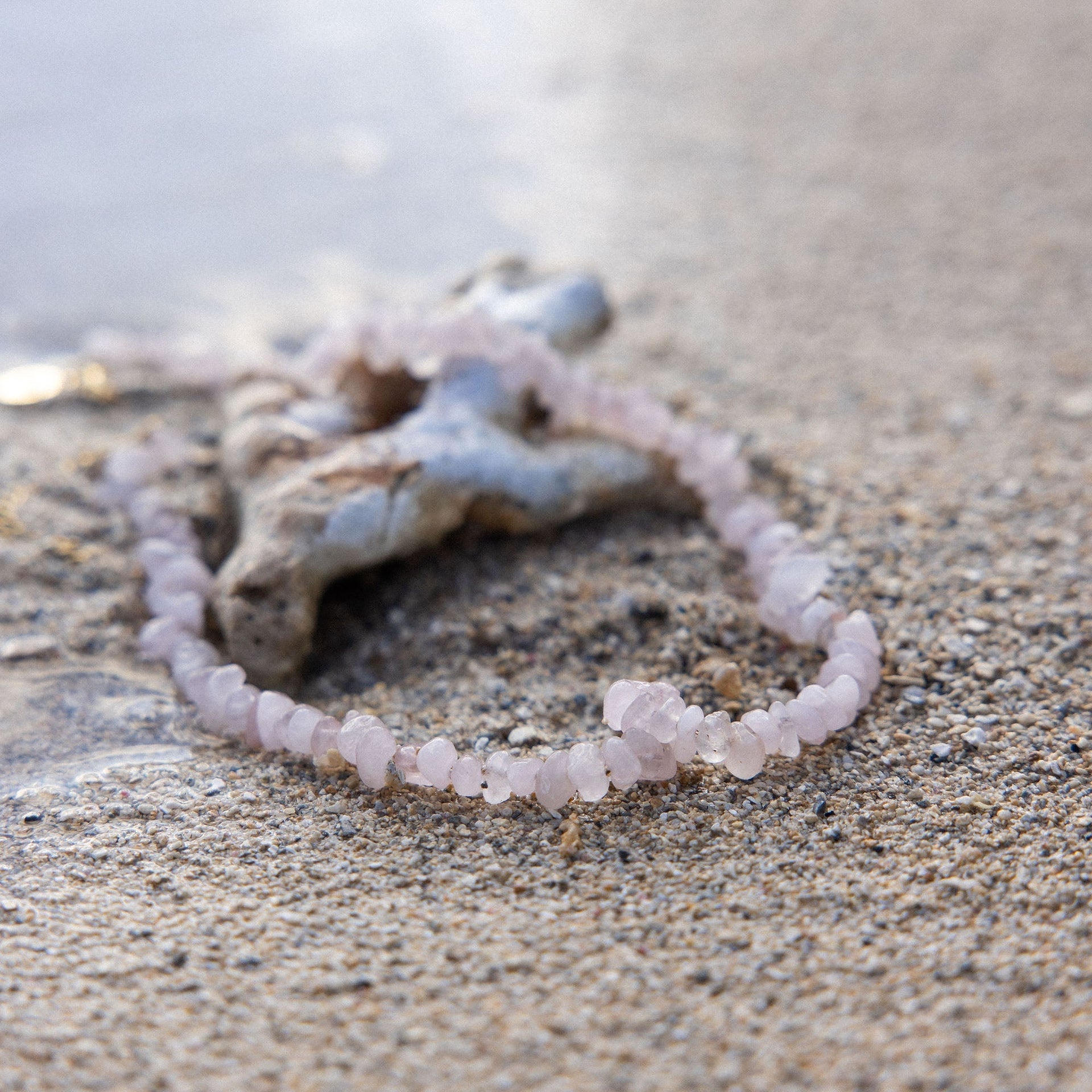 Collier Rose Quartz