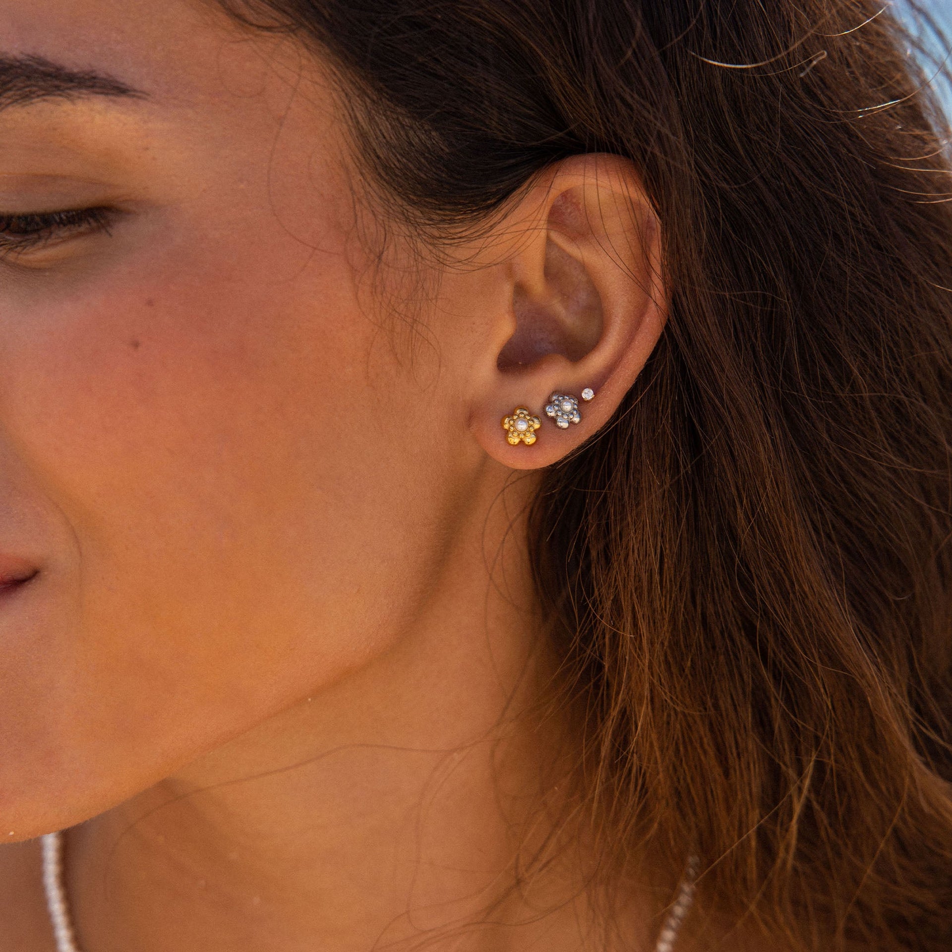 Boucles d'Oreilles Shiny Bloom
